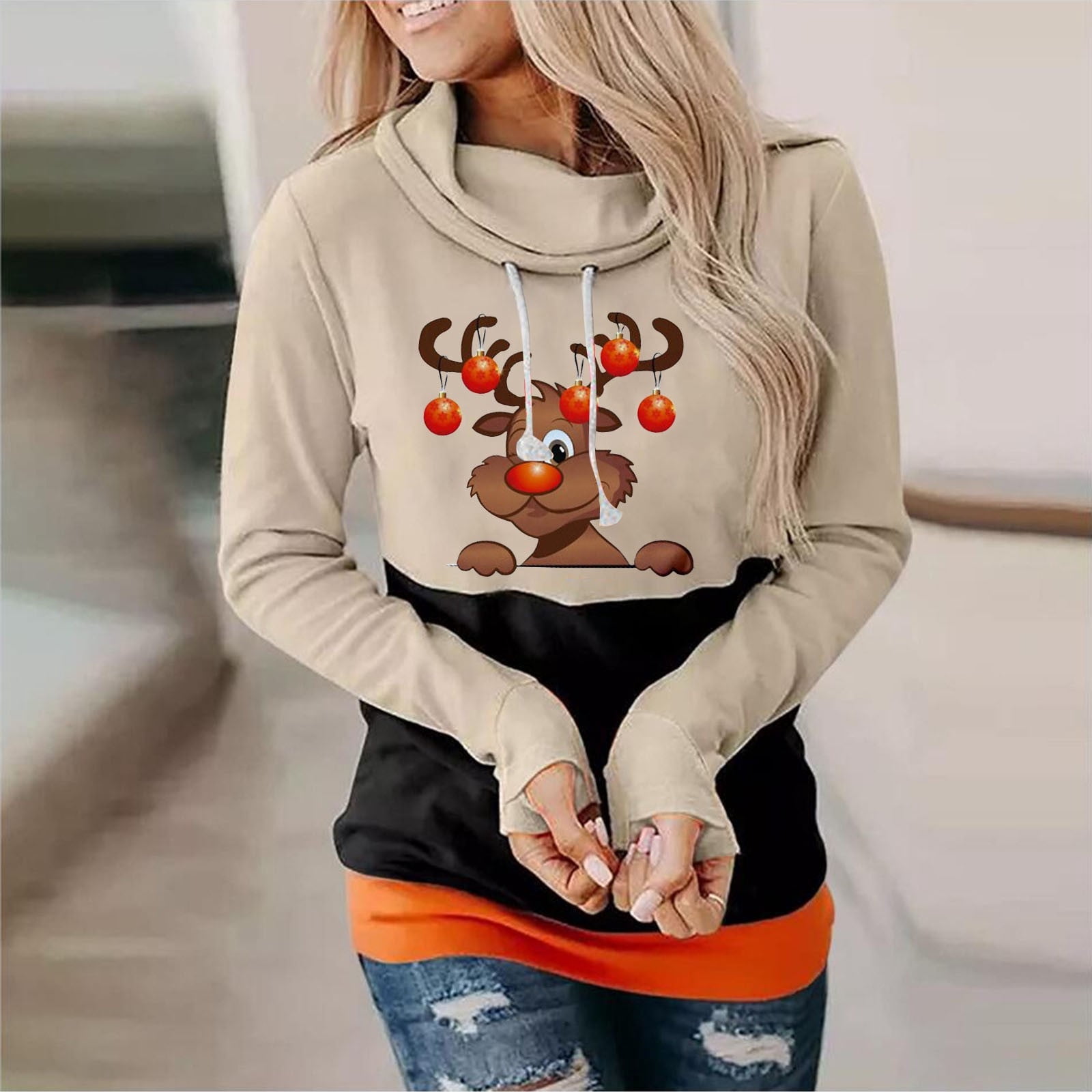 Halloween Shirts for Women Womens Graphic Hoodies Pullover Cowl Neck Long  Sleeve Hooded Sweatshirts Casual Funny Cute Pumpkin Sweaters Tops Halloween  Sweatshirts for Women Vestidos Casuales Para Mujer - Walmart.com