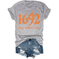 thumbnail image 1 of Halloween Shirts Womens Witch Tshirts 1692 They Missed One Shirt, 1 of 7