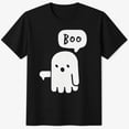 thumbnail image 1 of Halloween Shirts for Kids, Boo Simple Ghost Graphic Cute Funny Halloween T-Shirt, 1 of 5