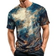 thumbnail image 1 of Halloween Shirts for Men - Graphic Tees Short Sleeve Crewneck Halloween Print Tops Casual Funny Halloween Mens Shirt Costumes, 1 of 5
