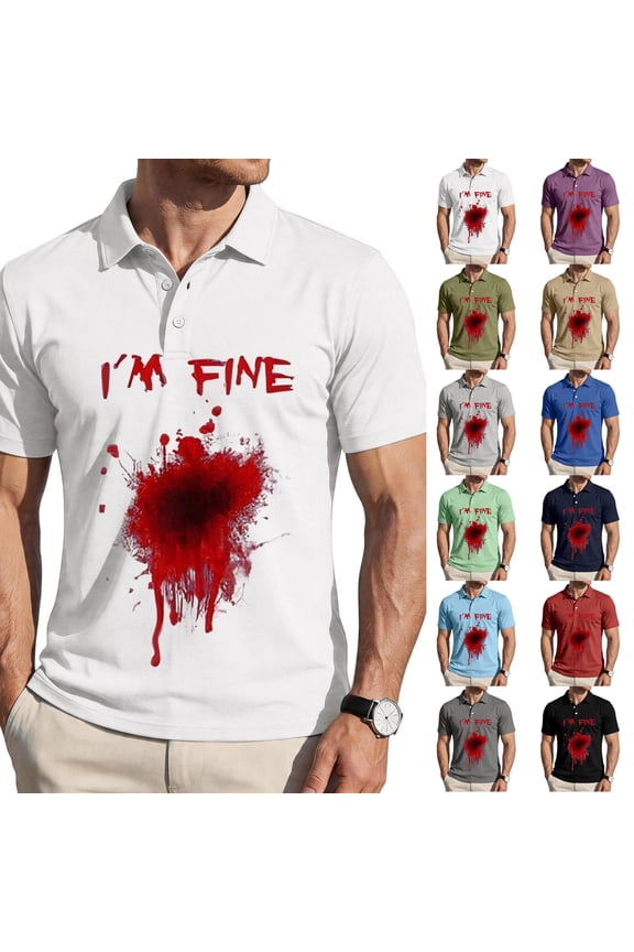 Halloween Shirts for Men Skeleton Witch Hat Print Short Sleeve Spooky Tees Candy Graphic Henley Fall Casual T Shirt XL