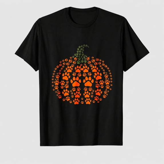 Halloween Shirts for Women Pumpkin Graphic Tshirt Fall Casual Tee Tops