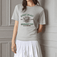 thumbnail image 1 of Halloween Casual Short Sleeve Round Neck Stock Island Graphic Tee T Shirt Top Vintage Resort Design Gray S-3XL, 1 of 4