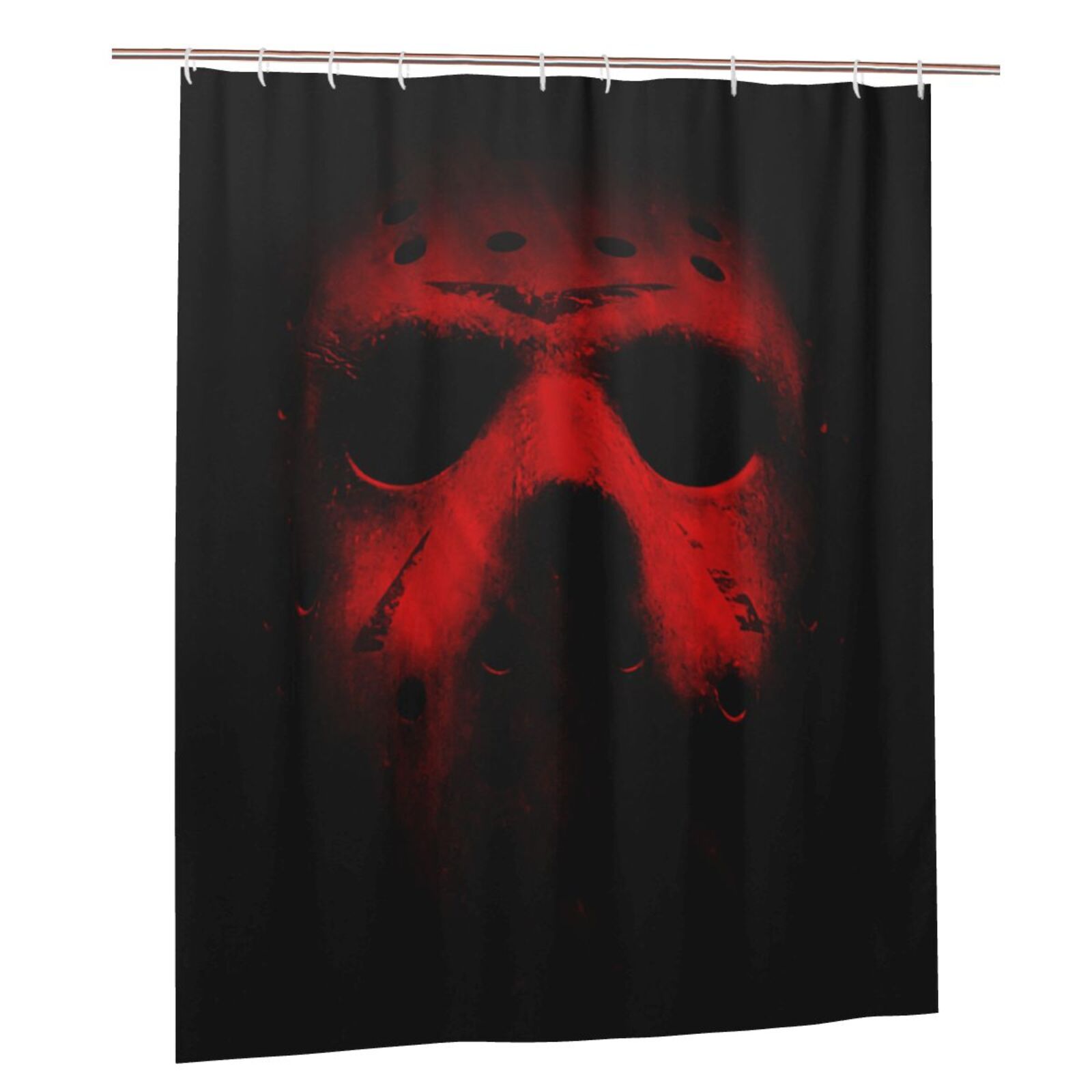 Halloween Shower Curtain Jason Voorhees Friday the 13th Waterproof