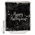 thumbnail image 1 of Halloween Shower Curtain Set ，Waterproof Fabric Shower Curtains Bat Arachnid Web Shower Curtains for Bathroom,Bathroom Decor 54x"78", 1 of 6