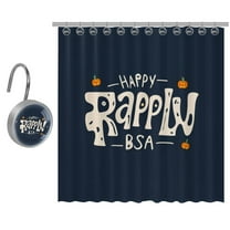 Halloween Shower Curtain Set for Bathroom