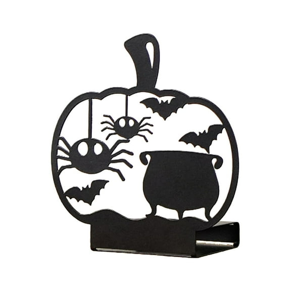 Halloween Silhouette Candle Holder Candlestick 鈥?Shadow Projection Decor for Your Dining Table or Living Room Perfect for Halloween Parties And Gatherings Gift for Friends and Family