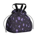 thumbnail image 1 of Halloween Silhouette Pattern Drawstring Lunch Bag Women - Drawstring Lunch Bag Insulated for Work Office - Stain-Resistant Large Lunchbags for Women with Multi-Pockets, 1 of 6