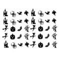 thumbnail image 1 of Halloween Silhouette Wall Stickers, Spooky Holiday Window & Wall Decor Decals, 1 of 5