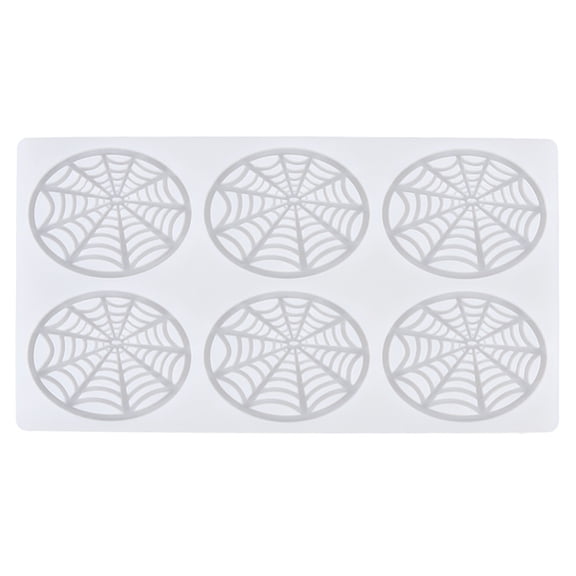 Halloween Silicone Mold Spiders Web Cake Modules Mold Decorating Tool Cupcakes Dessert Fondant Mold Baking Tool