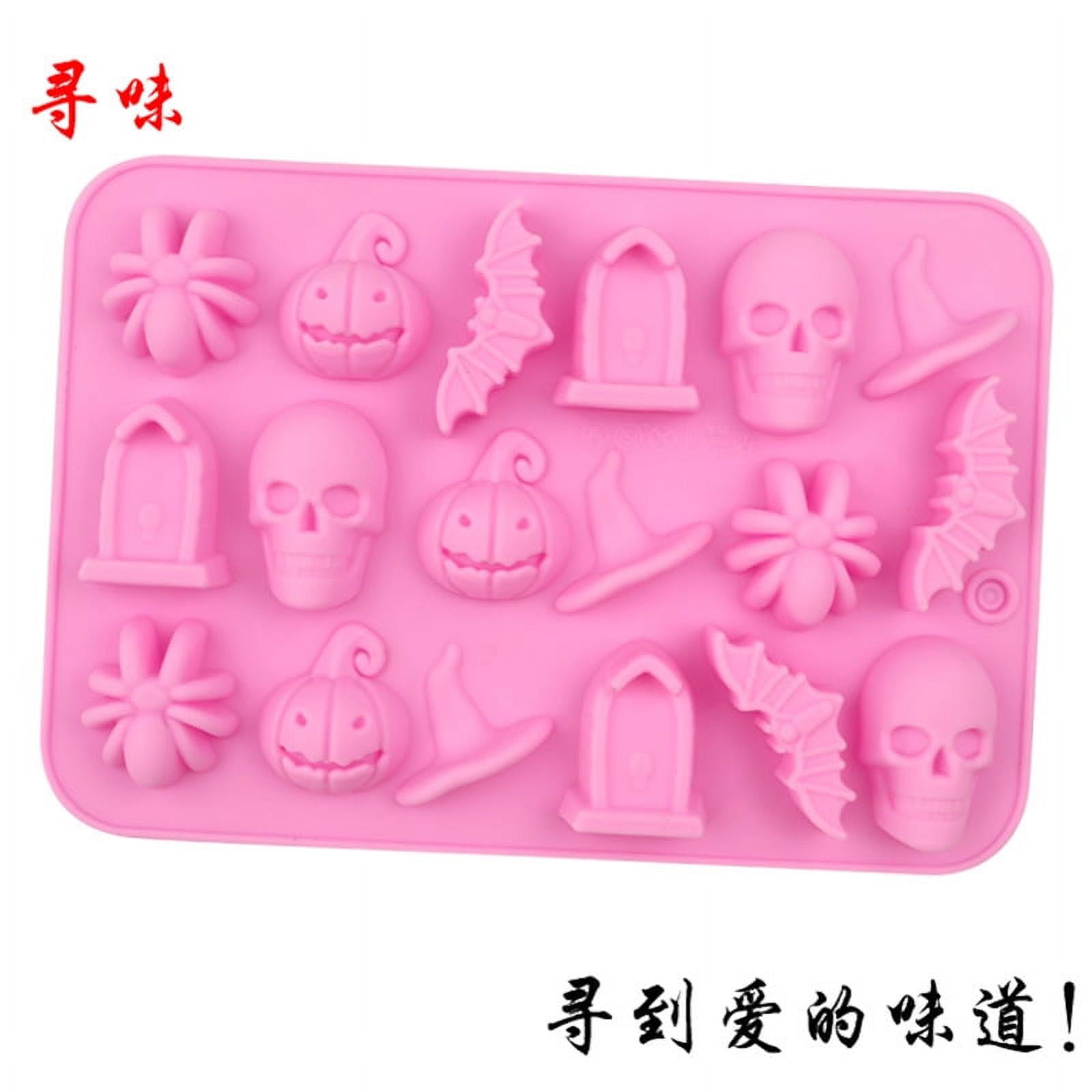 Halloween Silicone Mould DIY Chocolate Mould Candy Mold Mini Sugar Mold