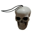 thumbnail image 1 of Halloween Simulation Prop Head Bar Atmosphere Decoration Ornament Desktop Ornament With Rope Decorative Hanging Suitable For Bars Restaurants Living Rooms Rooms And Others Home White 6X4cm, 1 of 5