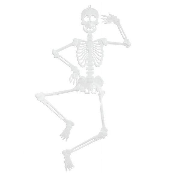 Halloween Skeleton (3ft) White Skeleton - Great to Hang on Door in House, for Classrooms, Halloween Parties, Home Decor