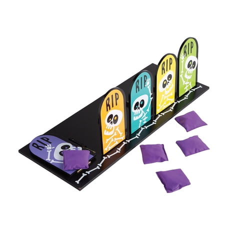 Halloween Skeleton Bean Bag Toss Game 1 Set