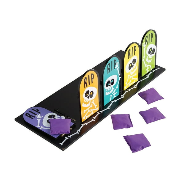 Halloween Skeleton Bean Bag Toss Game 1 Set