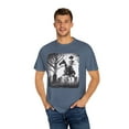 thumbnail image 1 of Halloween Skeleton Cowboy Comfort Colors Cotton T-shirt, Sizes S - 3XL, 1 of 4