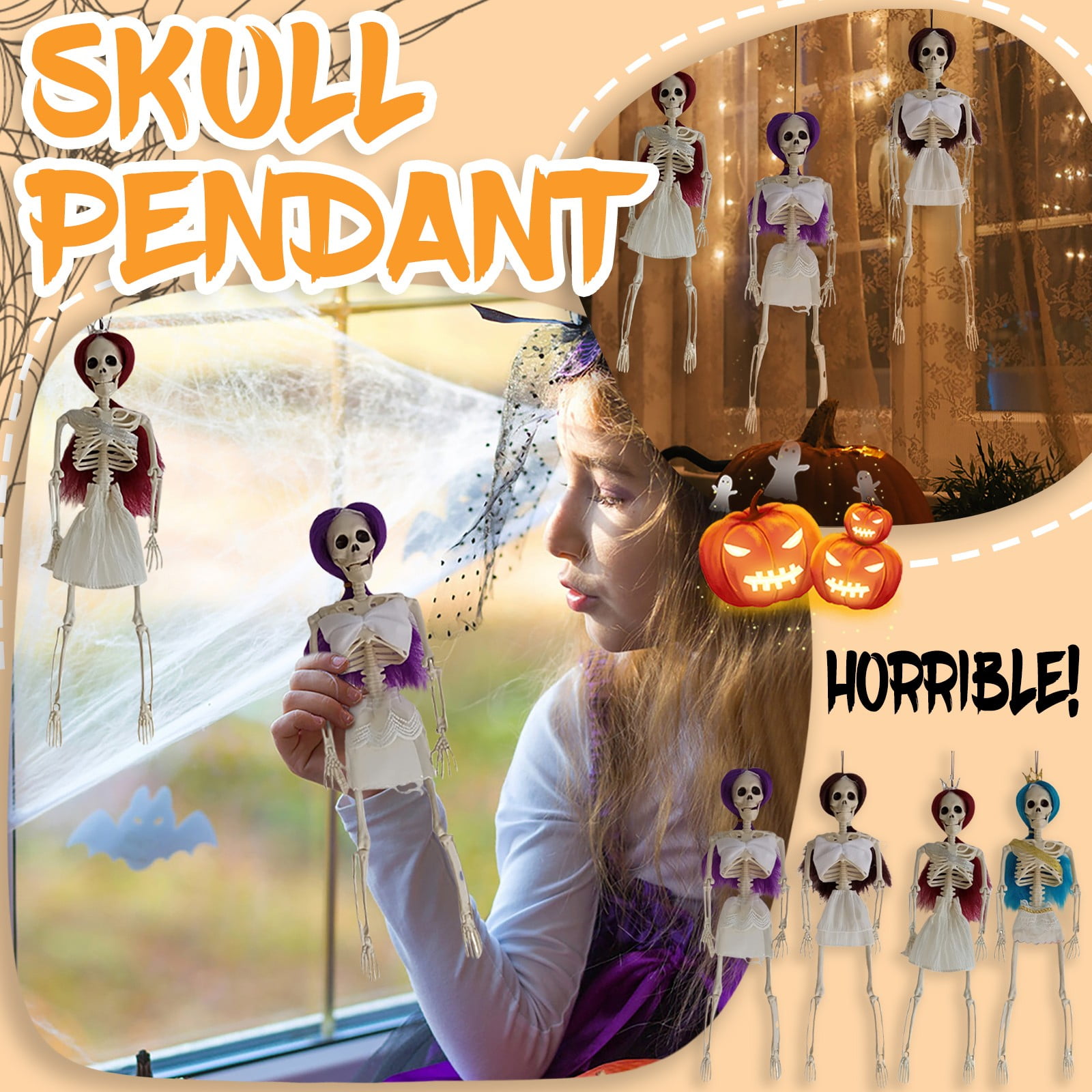 Halloween Skeleton Decoration, 16