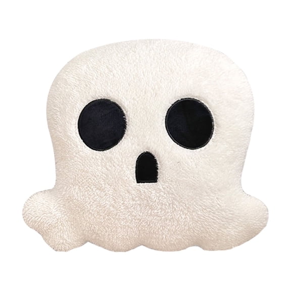 Halloween Skeleton Decorations Halloween Pillows Cute Skull Car Cushion Sofa Bedroom Seat Cushion Office Pillows for Halloween Party Yard Haunted House Props Indoor Outdoor Decor