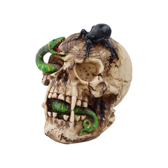 Halloween Skeleton Decorations Resin Skull Skulls Resin Crafts Horror Skull Decorations Bar Personalized Ornaments Halloween Gifts Halloween Decorations