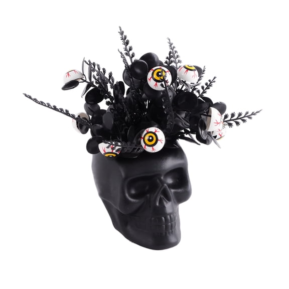 Halloween Skeleton Decorations Spooky Gothic Halloween Decor for Indoor Halloween Decorations for Home Table Centerpiece Gothic Home Decor