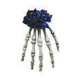 thumbnail image 1 of Halloween Skeleton Hands Hair Clips Rose Flower Hair Barrettes Claws Hand Bone Hair Clasp Decoration Gothic Hair Accessories for Women Girls Cosplay Horror Party, Halloween Series Ornaments, 1 of 1
