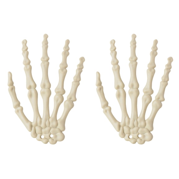 Halloween Skeleton Hands Realistic Plastic Skeleton Hands for Halloween Haunted Houses Themed Party Decoration Props