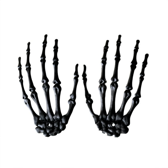 Halloween Skeleton Life Size Halloween Skeleton Hand,Plastic Skeleton Hands for Halloween Themed Party Decoration Props, Scary Props Halloween Decorations Skeleton Hand