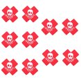 thumbnail image 1 of Halloween Skeleton Nipple Covers for Women, Adhesive Pasties Breast Petals for Parties Raves & Lingerie, 1 of 9