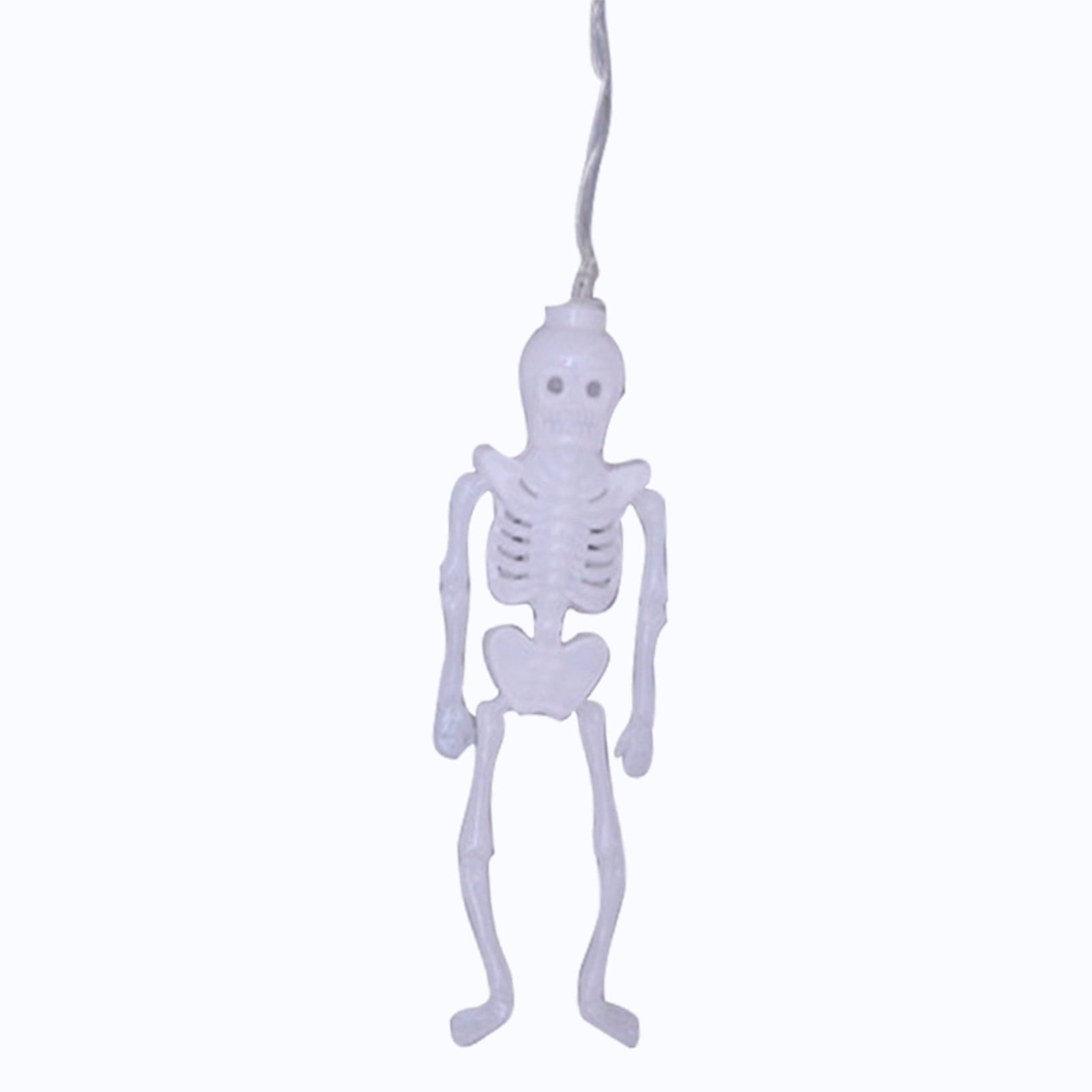 Halloween Skeleton String Lights Remote Controlled with Water-proof ...