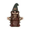 thumbnail image 1 of Halloween Skeleton Witch Figurine 4 X 3 X 2 Inch Whimsical Home Decor for Fall Christmas Indoor Outdoor Yard Patio Table 1 Piece, 1 of 2