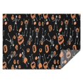 thumbnail image 1 of Halloween Skeletons and Pumpkins Rectangle Tablecloth 60"x84",Waterproof Polyester Rectangle Table Cloth, Wipeable Spillproof Polyester Tablecloth for Dining, Camping, Indoor and Outdoor, 1 of 5