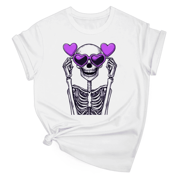 Halloween Skull Graphic Tees for Women – Scary Short Sleeve T-Shirts