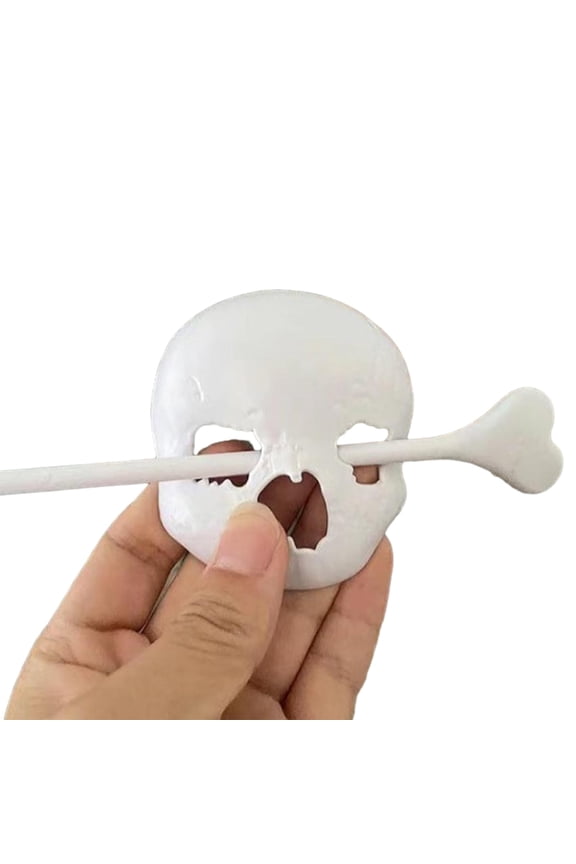 Halloween Skull Hairpin for Women Hair Sticks and Combs Updo Hairpin Girl Side Pin Hair Barrettes for Side-Bangs