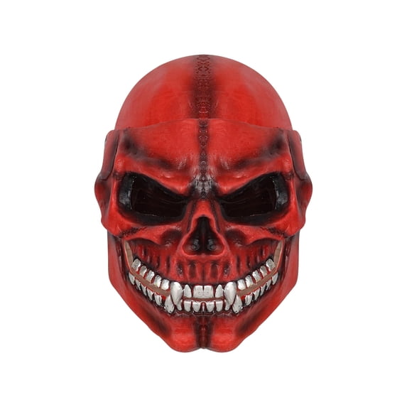 Halloween Skull Mask, Ghost Mask for Cosplay, Outdoor Sports & Halloween Parties, Suitable for Men & Women, Durable and Easy to Clean