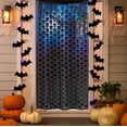 thumbnail image 1 of Halloween Skull Rain Curtain, Spooky Door Frame and Hallway Hanging Decoration, Durable Plastic Curtain for Haunted House Indoor Party Supplies and Horror Themed Event Decor, 1 of 6