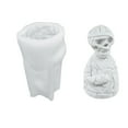 thumbnail image 1 of Halloween Skull Snake Resin Casting Molds - Silicone Mold for Candle Making & Home Decor, 1 of 8