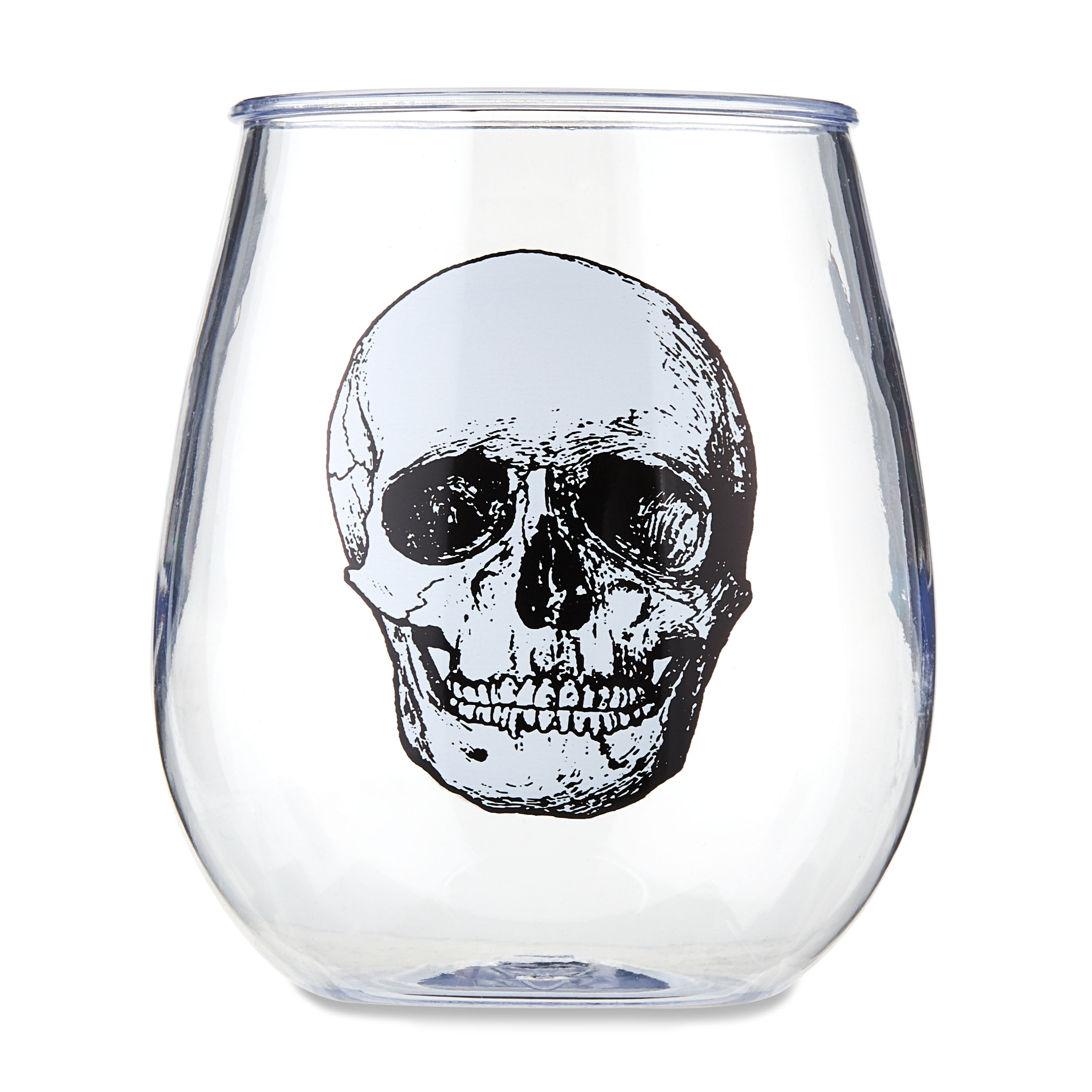 OAVQHLG3B Creative Skull Cup, Fun Entertainment Glassware, Wine