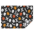 thumbnail image 1 of Halloween Skull Table Cloth Waterproof Spillproof Tablecolths Table Covers Pumpkin Spooky Rectangle Table Cloths for Halloween Birthday Wedding Graduation, 1 of 1