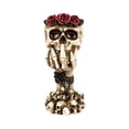 thumbnail image 1 of Halloween Skull Vase Resin Skeleton Hand Flower Vase, Gothic Skull Planter for Halloween Decor, Spooky Tabletop Centerpiece for Home, Office, Party Decorations, 1 of 5
