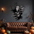 thumbnail image 1 of Halloween Skull Wall Stickers, 45 CM PVC Decals, Self-Adhesive Spooky Decor for Living Room Bedroom, 1 of 7