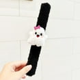 thumbnail image 1 of Halloween Slap Bracelets, Fluffy Bracelet Pumpkin Ghost Bat Cat Wristband for Kids Trick or Treat Bag Filler Party Favors Supplies, 1 of 3