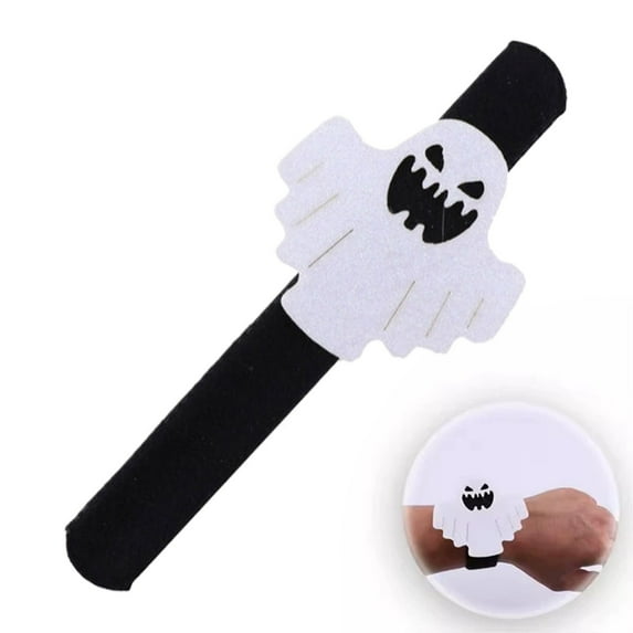 Halloween Slap Bracelets,Halloween Party Favors Supplies for Kids - Bracelets Bulk for Halloween Decorations Treat Toys Bag Stuffers Gift for Kids Girls Boys