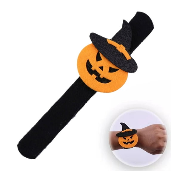 Halloween Slap Bracelets,Halloween Party Favors Supplies for Kids - Bracelets Bulk for Halloween Decorations Treat Toys Bag Stuffers Gift for Kids Girls Boys