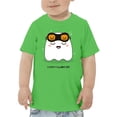 thumbnail image 1 of Halloween Sleepy Ghost T-Shirt Toddler -Image by Shutterstock,  5 Toddler, 1 of 4