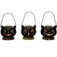 thumbnail image 1 of Halloween Small Black Cat Lantern Set of 3 LED Figurines Johanna Parker, 1 of 1