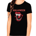 thumbnail image 1 of Halloween Smile Funny Halloween T Shirts for Girls Scary Halloween Tshirts Girls Halloween Shirts for Kids, 1 of 6