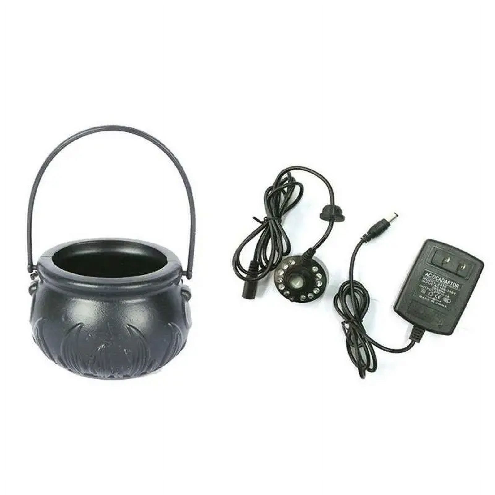 Halloween Smoke Machine Fog Mist Maker Color Changing Cauldron Shape Smoke Machine EU/US/UK