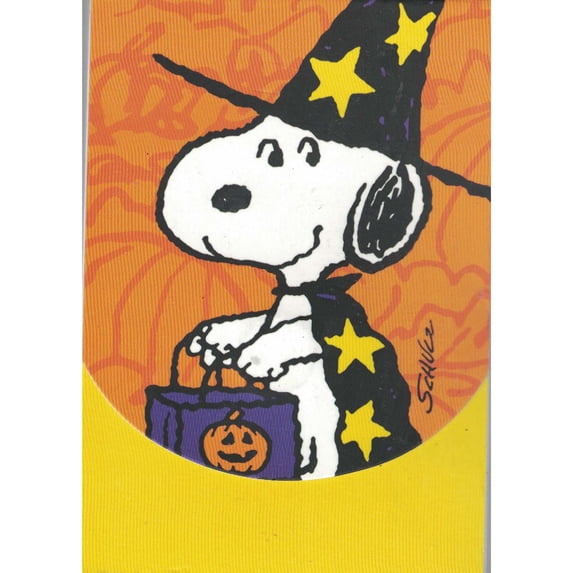 Halloween 'Snoopy' Mini Memo Pad / Favor (1ct)