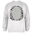 thumbnail image 1 of Halloween Snow Leopard Costume Mens Sweatshirt White MD, 1 of 2