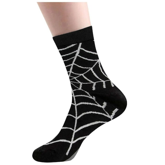 Halloween Socks Novelty Funny Holiday Printed Crew Socks For Men Women